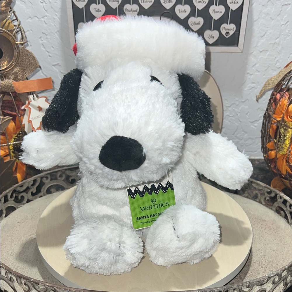 🎅Santa Hat Snoopy Warmies🎄
